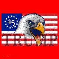 Donald Trump Eagle Betsy Ross Flag Santa Hat thumb 1
