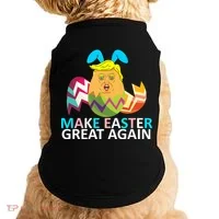 Donald Trump Egg Make Easter Great Again Doggie Tank thumb 0