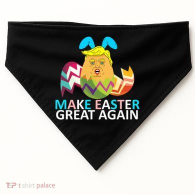 Donald Trump Egg Make Easter Great Again USA-Made Doggie Bandana