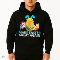 Donald Trump Egg Make Easter Great Again Hoodie thumb 2