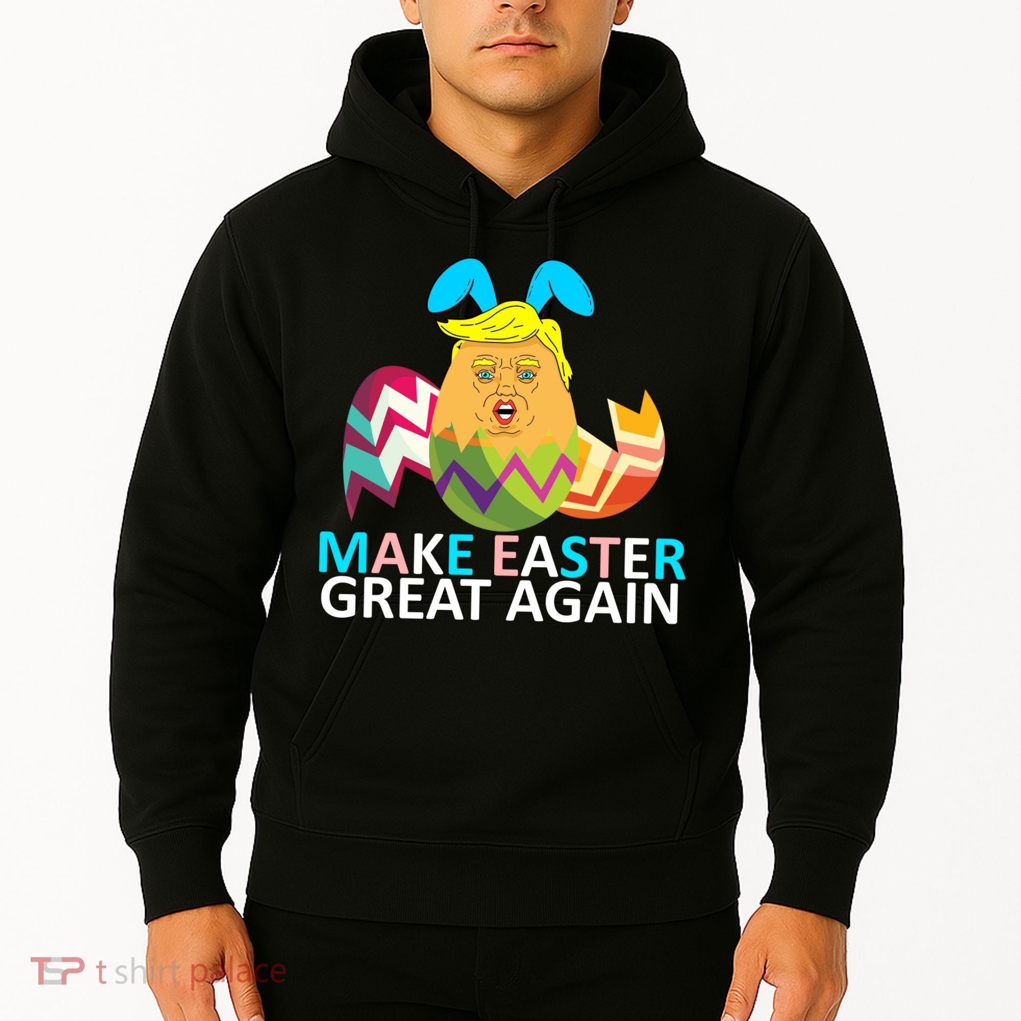 Donald Trump Egg Make Easter Great Again Hoodie