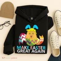 Donald Trump Egg Make Easter Great Again Hoodie thumb 4