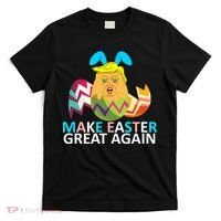 Donald Trump Egg Make Easter Great Again T-Shirt thumb 0
