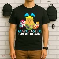 Donald Trump Egg Make Easter Great Again T-Shirt thumb 6