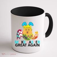 Donald Trump Egg Make Easter Great Again Coffee Mug thumb 1