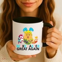 Donald Trump Egg Make Easter Great Again Coffee Mug thumb 3