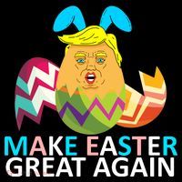 Donald Trump Egg Make Easter Great Again Mousepad thumb 1