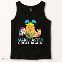 Donald Trump Egg Make Easter Great Again Tank Top thumb 2
