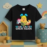 Donald Trump Egg Make Easter Great Again Toddler T-Shirt thumb 3