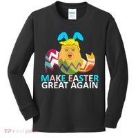 Donald Trump Egg Make Easter Great Again Kids Long Sleeve Shirt thumb 0