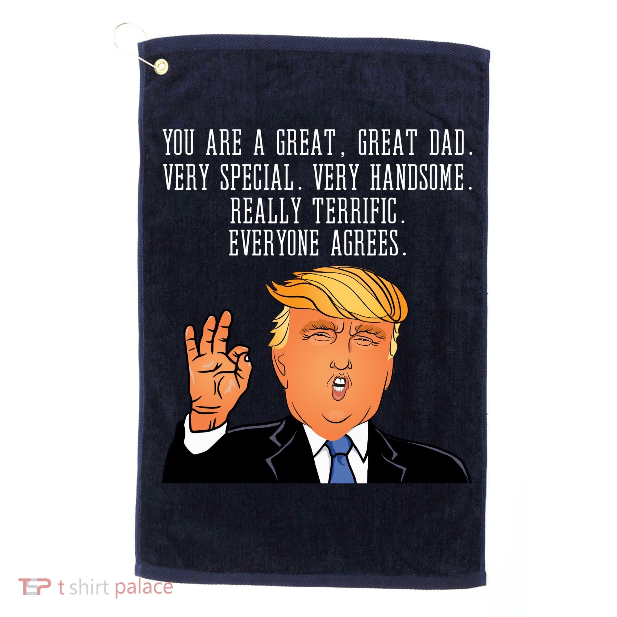 Donald Trump Father s Day Golf Towel