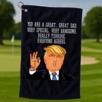 Donald Trump Father s Day Golf Towel thumb 1