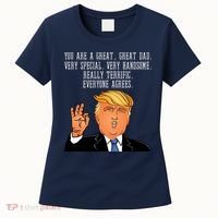 Donald Trump Father s Day Women's T-Shirt thumb 0