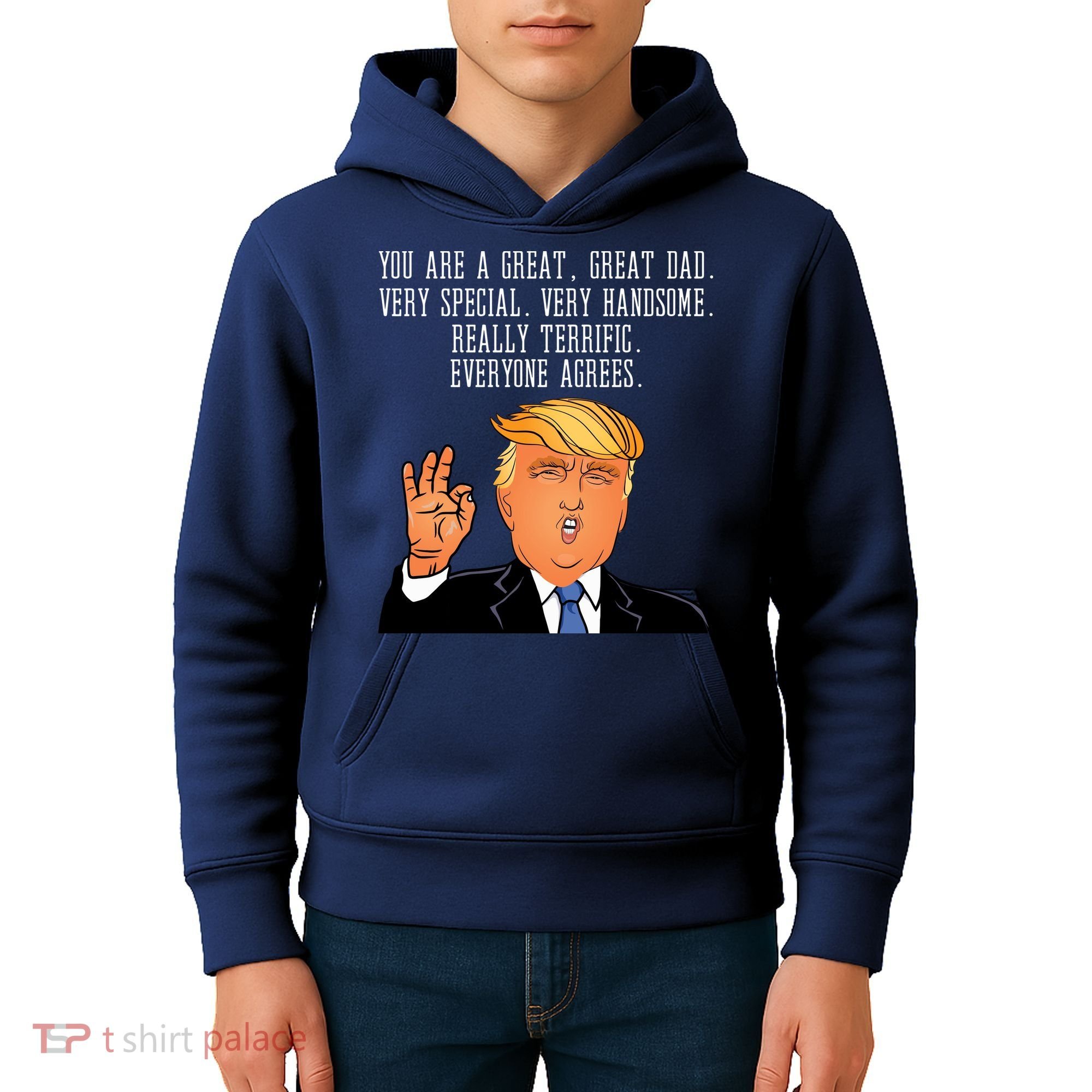 Donald Trump Father s Day Kids Hoodie