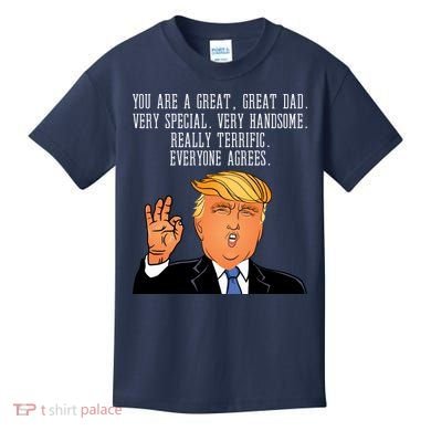 Donald Trump Father s Day Kids T-Shirt