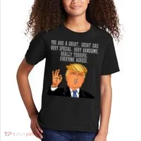 Donald Trump Father s Day Kids T-Shirt thumb 2