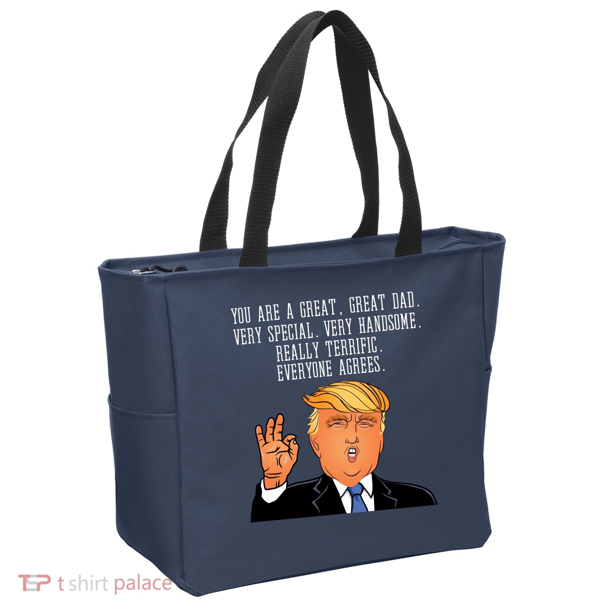 Donald Trump Father s Day Tote Bag