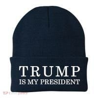 Donald Trump Is My President 45th POTUS Beanie thumb 0
