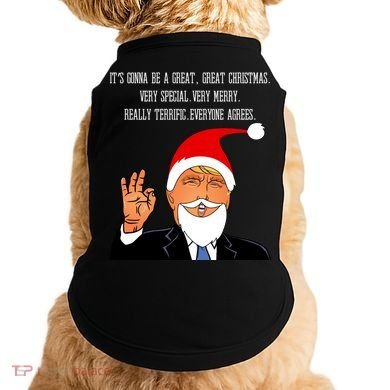 Donald Trump It's Gonna Be A Great Christmas Doggie Tank