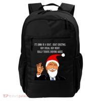 Donald Trump It's Gonna Be A Great Christmas Backpack thumb 0