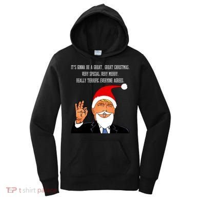 Donald Trump It's Gonna Be A Great Christmas Women's Hoodie