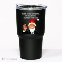 Donald Trump It's Gonna Be A Great Christmas Tumbler thumb 0