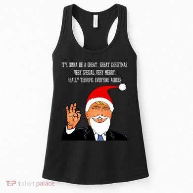 Donald Trump It's Gonna Be A Great Christmas Women's Tank Top