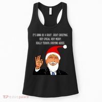 Donald Trump It's Gonna Be A Great Christmas Women's Tank Top thumb 0
