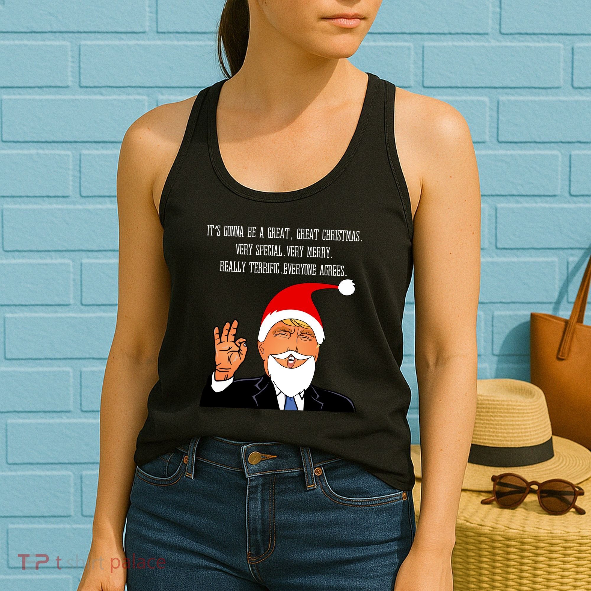 Donald Trump It's Gonna Be A Great Christmas Women's Tank Top