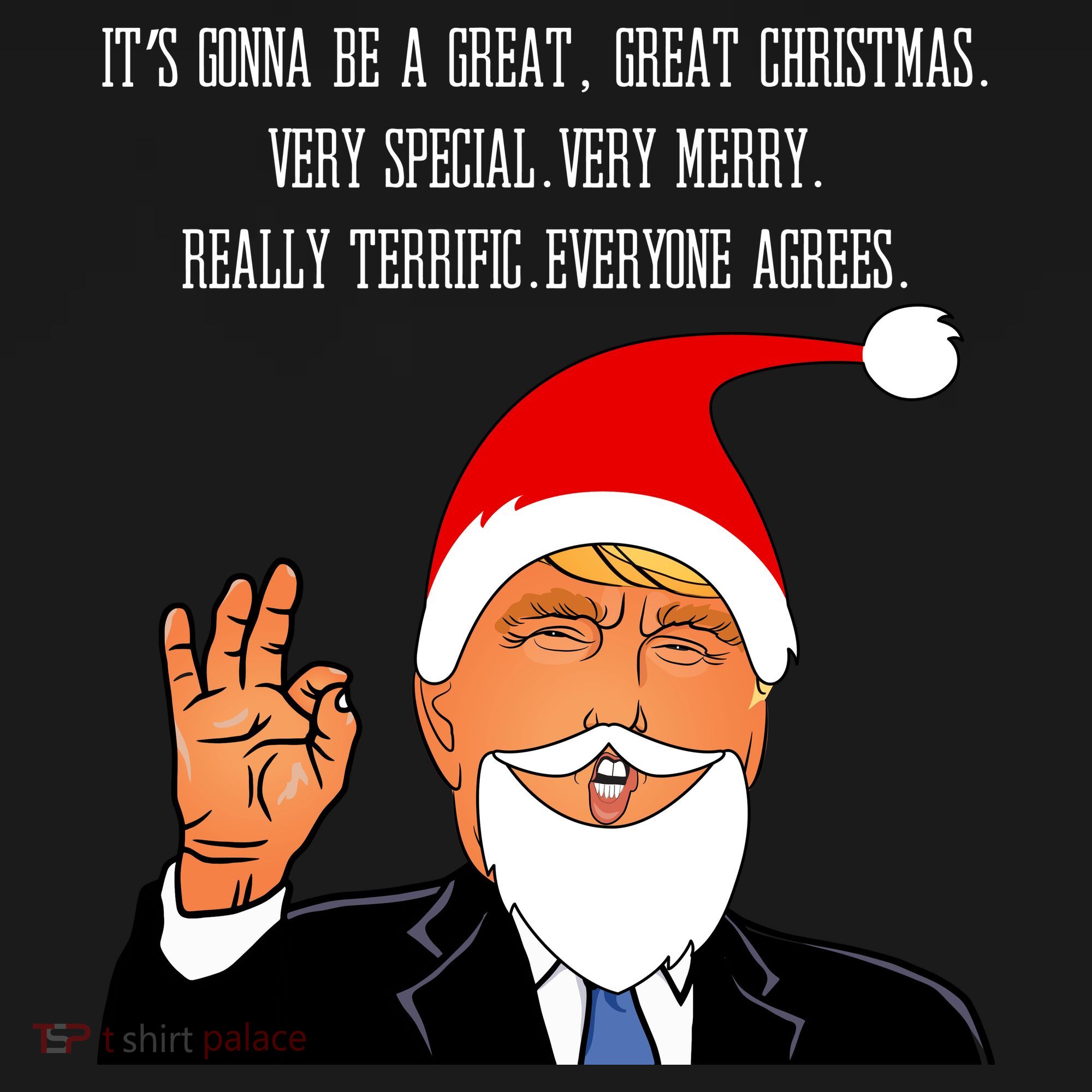 Donald Trump It's Gonna Be A Great Christmas Tank Top