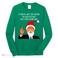 Donald Trump It's Gonna Be A Great Christmas Long Sleeve Shirt thumb 0
