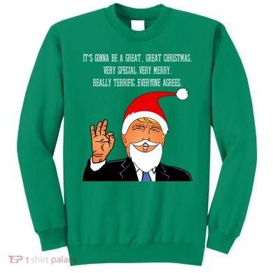 Donald Trump It's Gonna Be A Great Christmas Sweatshirt