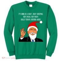Donald Trump It's Gonna Be A Great Christmas Sweatshirt thumb 0