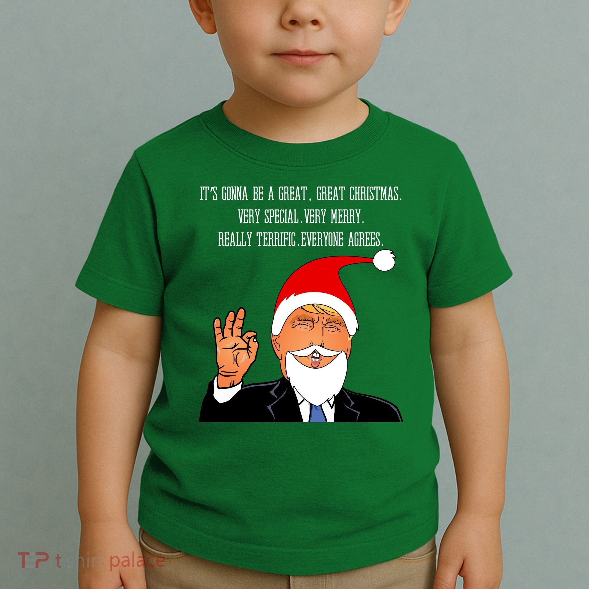 Donald Trump It's Gonna Be A Great Christmas Toddler T-Shirt