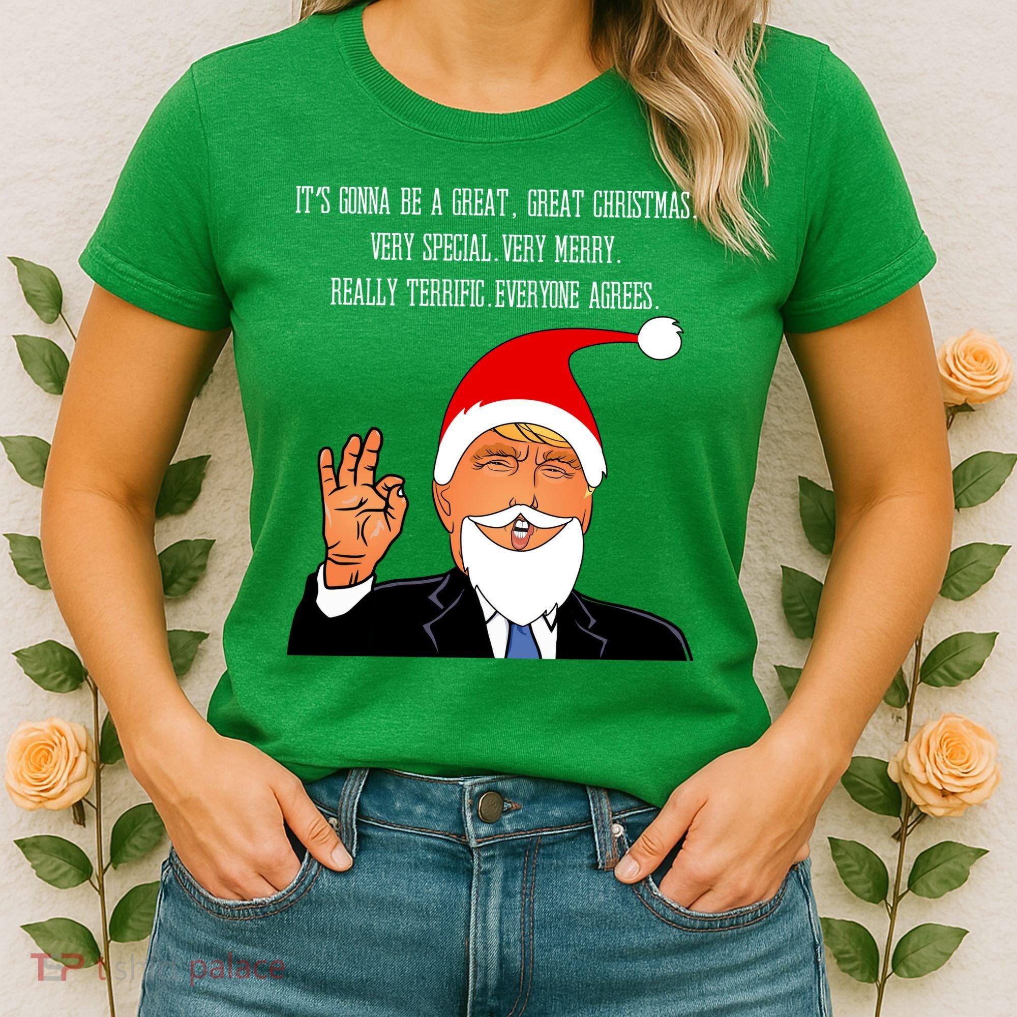 Donald Trump It's Gonna Be A Great Christmas Women's T-Shirt
