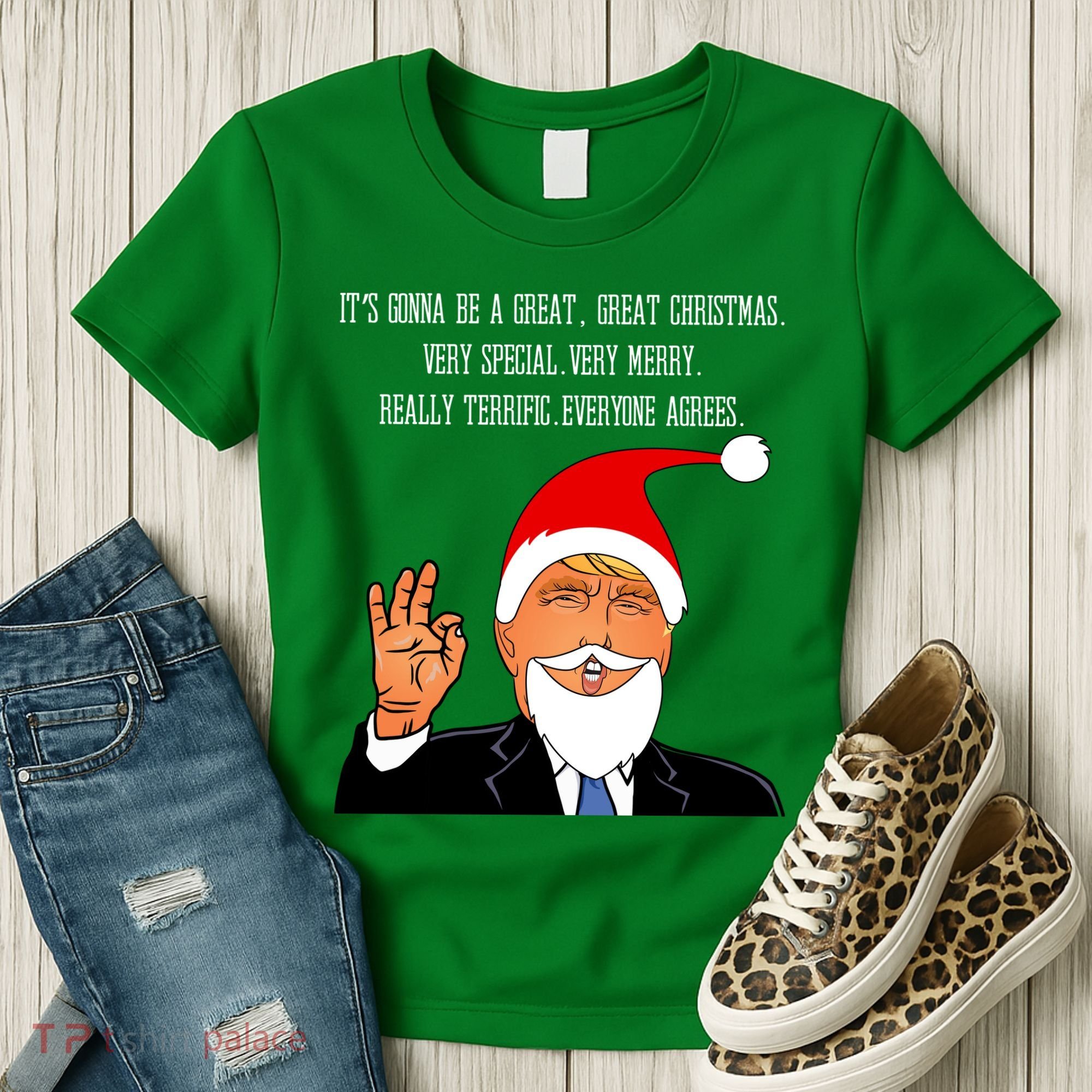 Donald Trump It's Gonna Be A Great Christmas Women's T-Shirt