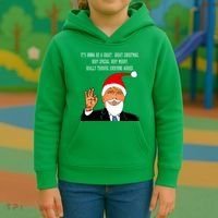 Donald Trump It's Gonna Be A Great Christmas Kids Hoodie thumb 3