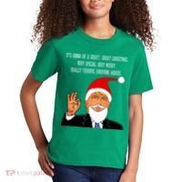 Donald Trump It's Gonna Be A Great Christmas Kids T-Shirt thumb 2