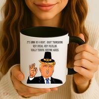 Donald Trump It's Gonna Be A Great Thanksgiving Coffee Mug thumb 3