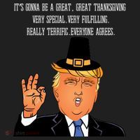Donald Trump It's Gonna Be A Great Thanksgiving Tumbler thumb 3