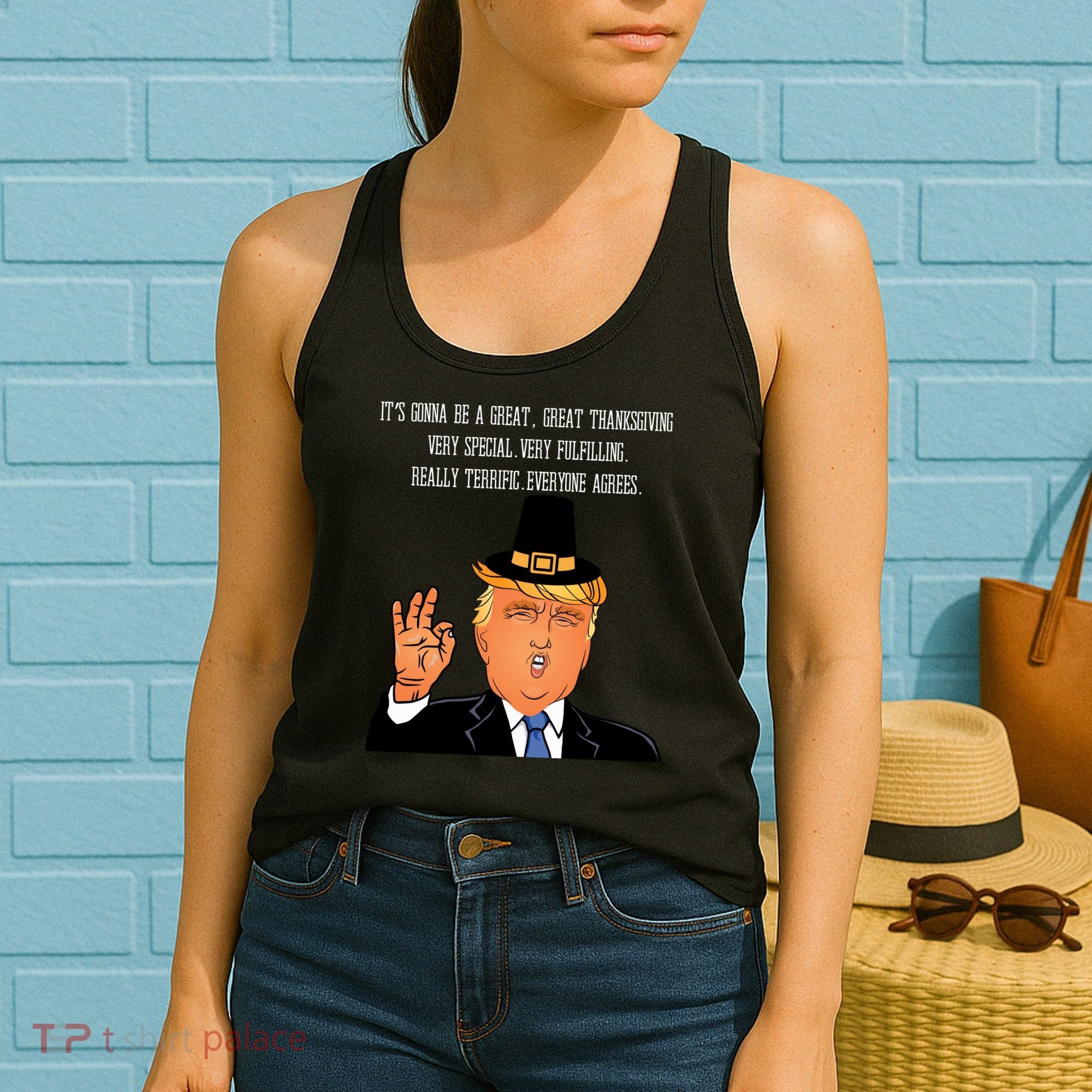 Donald Trump It's Gonna Be A Great Thanksgiving Women's Tank Top