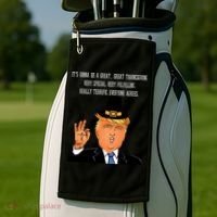 Donald Trump It's Gonna Be A Great Thanksgiving Golf Towel thumb 2