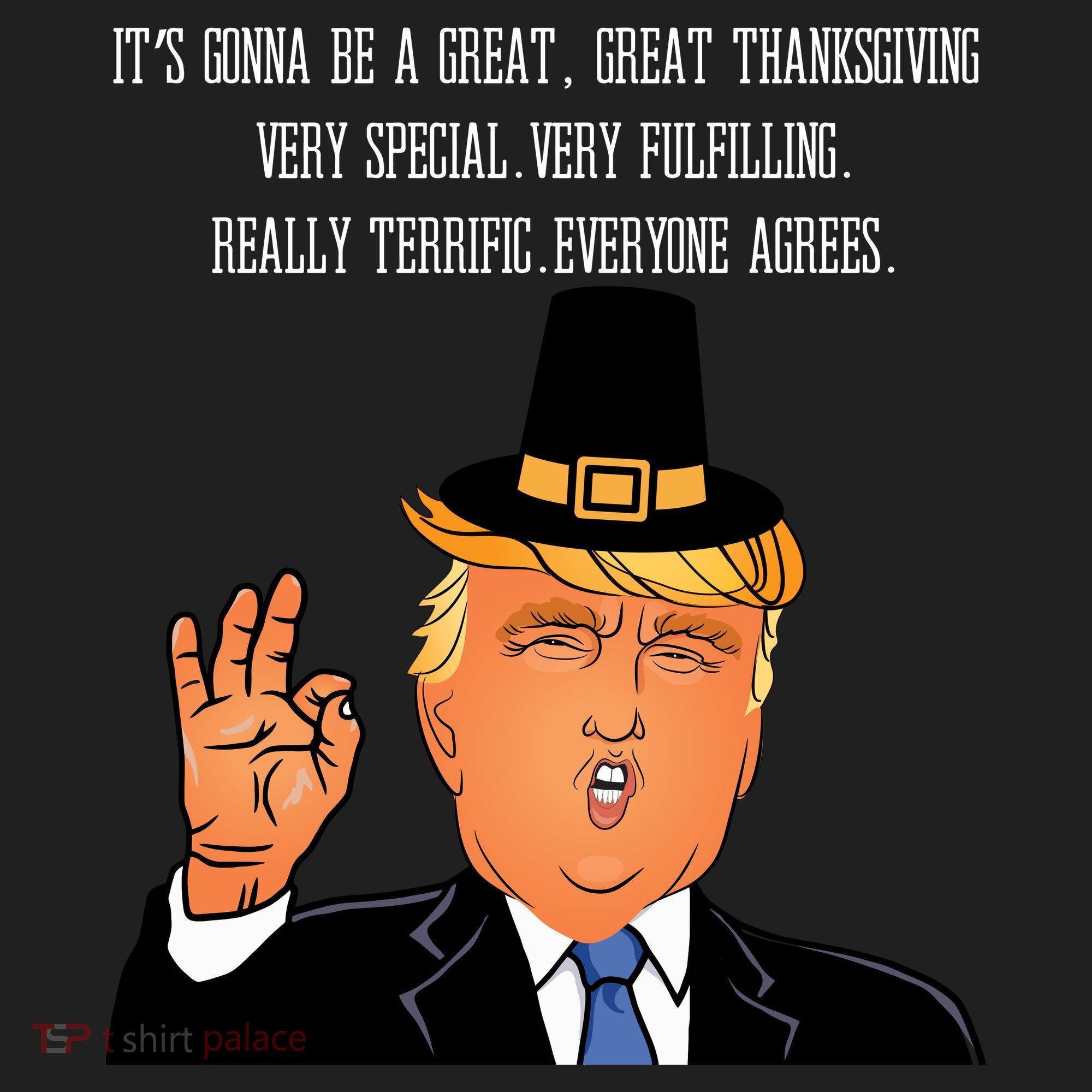Donald Trump It's Gonna Be A Great Thanksgiving Golf Towel