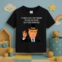 Donald Trump It's Gonna Be A Great Thanksgiving Toddler T-Shirt thumb 3