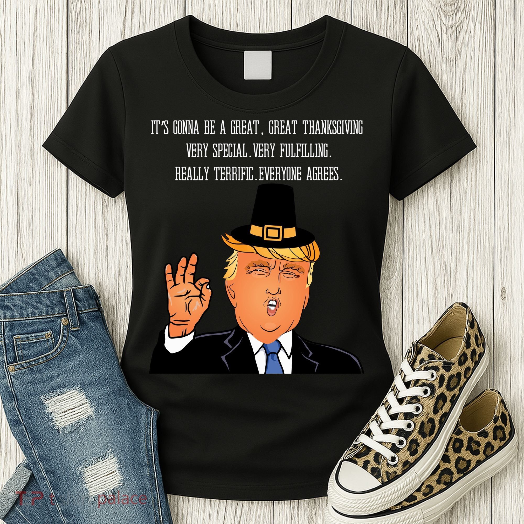 Donald Trump It's Gonna Be A Great Thanksgiving Women's T-Shirt
