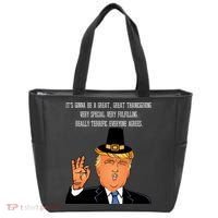 Donald Trump It's Gonna Be A Great Thanksgiving Tote Bag thumb 0