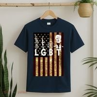 Donald Trump LGBT Liberity Guns Beer Trump USA Flag T-Shirt thumb 2