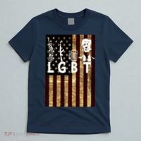 Donald Trump LGBT Liberity Guns Beer Trump USA Flag T-Shirt thumb 5