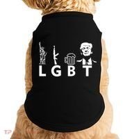 Donald Trump LGBT Liberty Guns Beer Trump Doggie Tank thumb 0