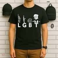 Donald Trump LGBT Liberty Guns Beer Trump T-Shirt thumb 6